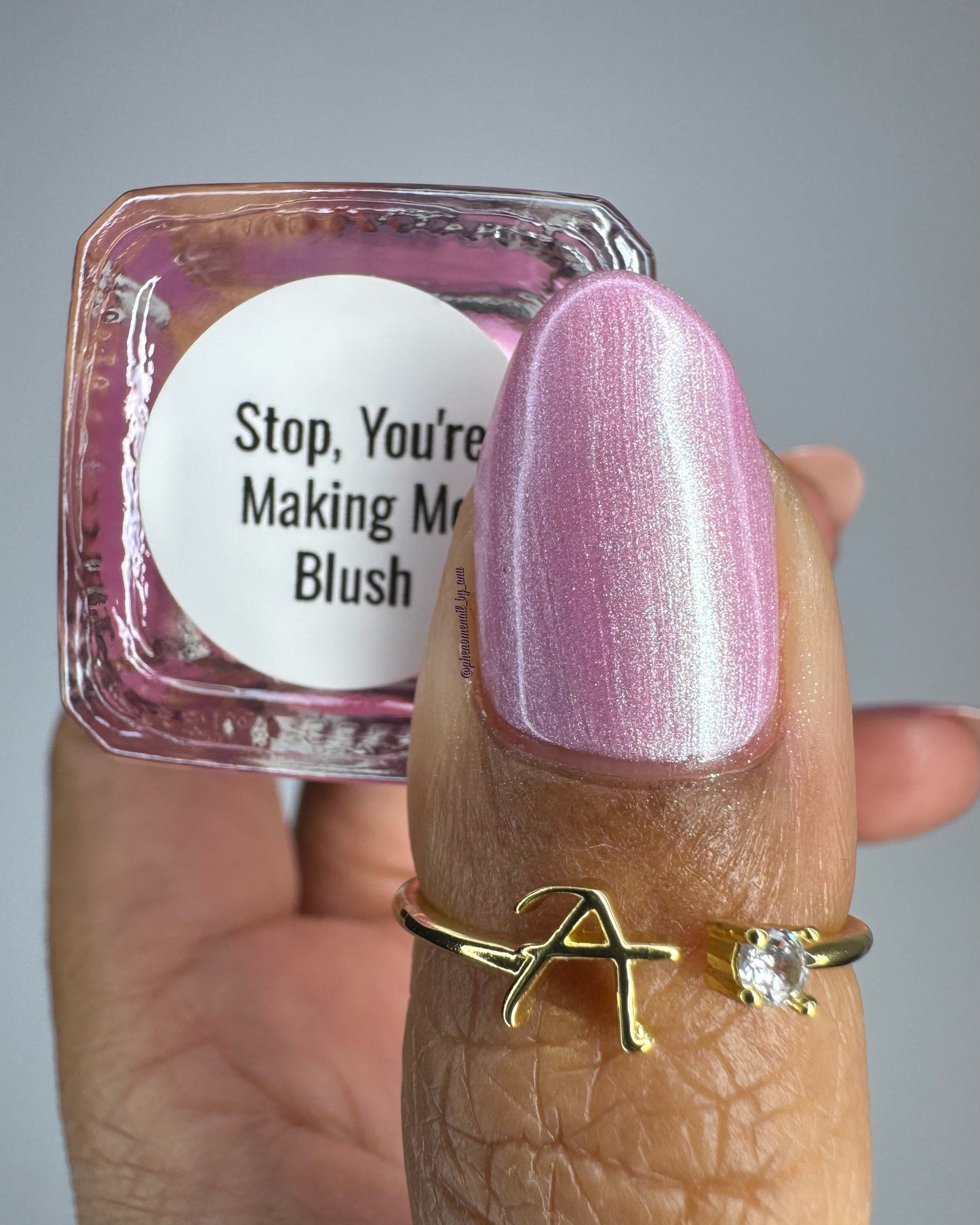 Stop, You're Making Me Blush