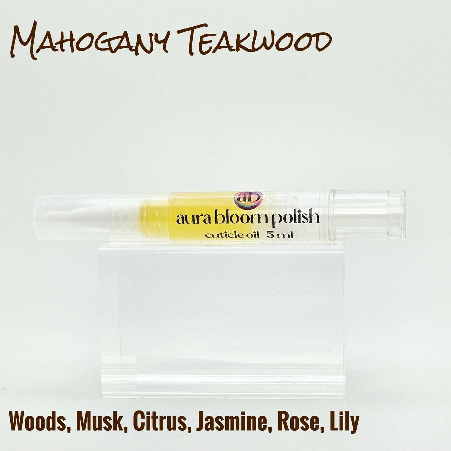 Mahogany Teakwood Cuticle Oil Pen (5ml)