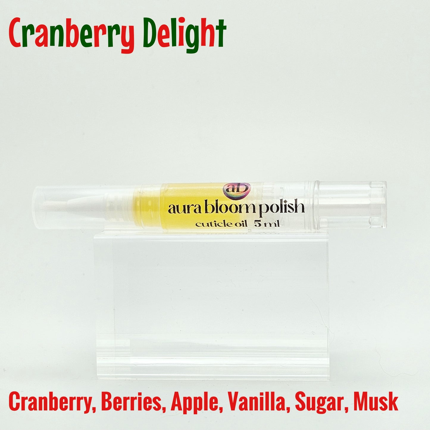 Cranberry Delight Cuticle Oil Pen (5ml)