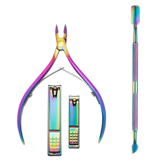 Rainbow Iridescent Manicure Set