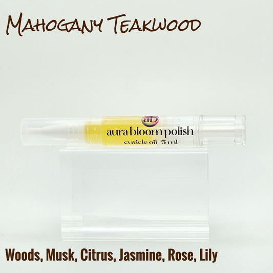 Mahogany Teakwood Cuticle Oil Pen (5ml)